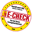 E-Check Prüfsiegel